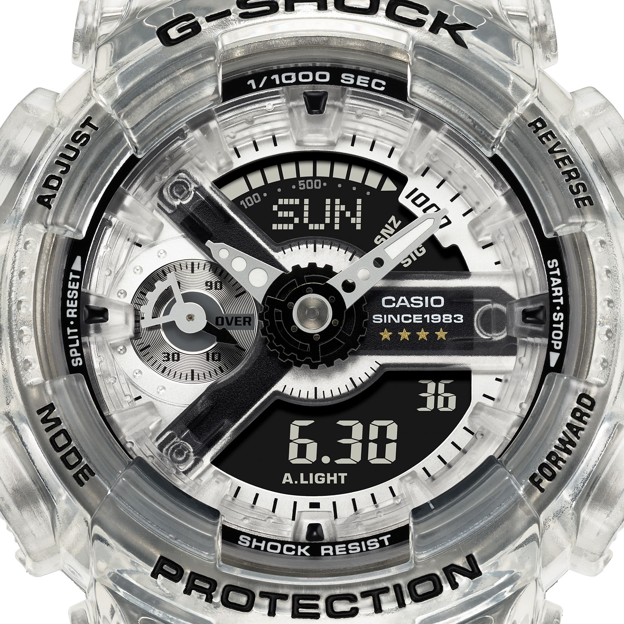 G shock ga online 110 transparent