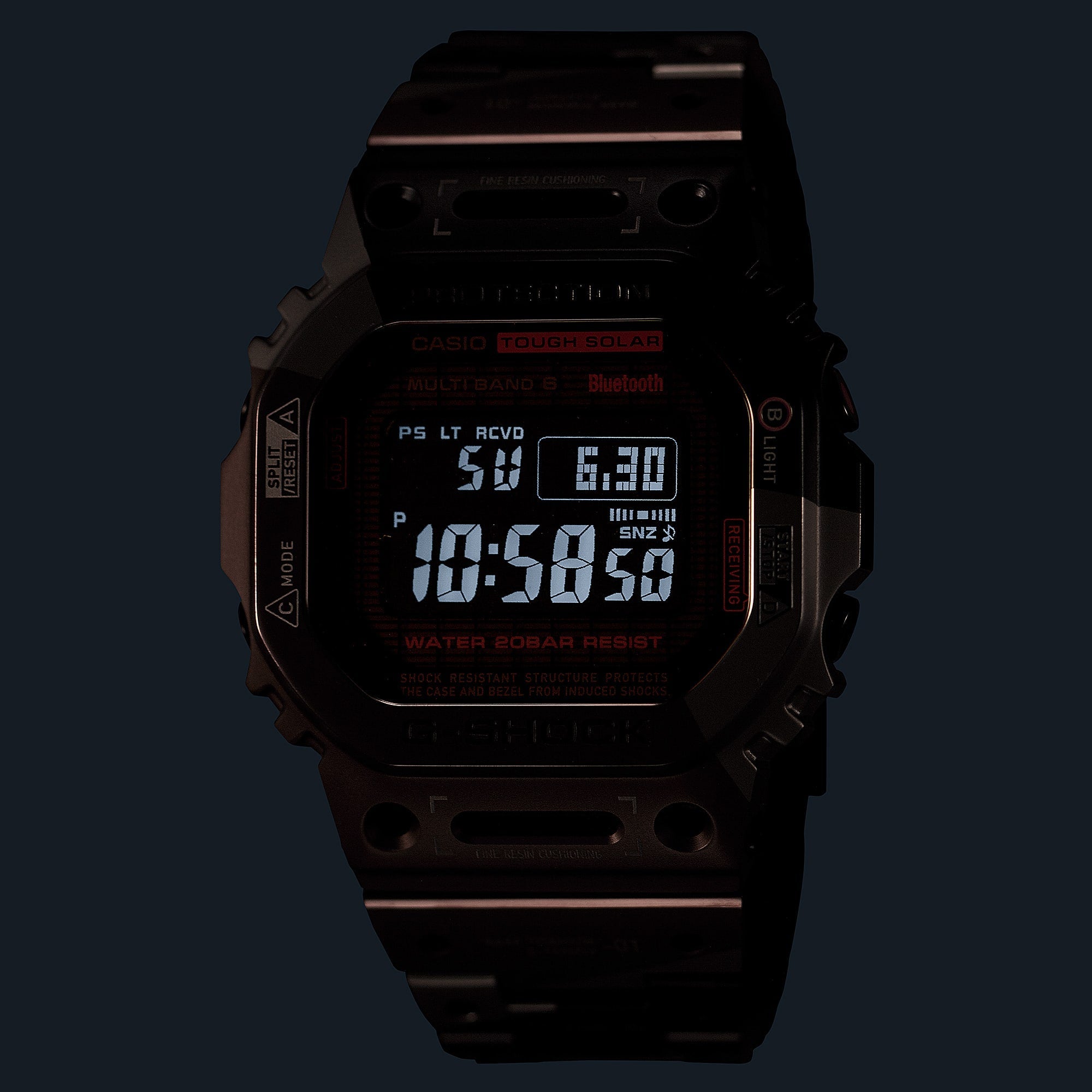 G SHOCK GMWB5000TVB 1D Titanium Metal Series Watch