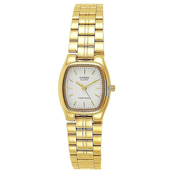 Casio quartz water resist gold shop